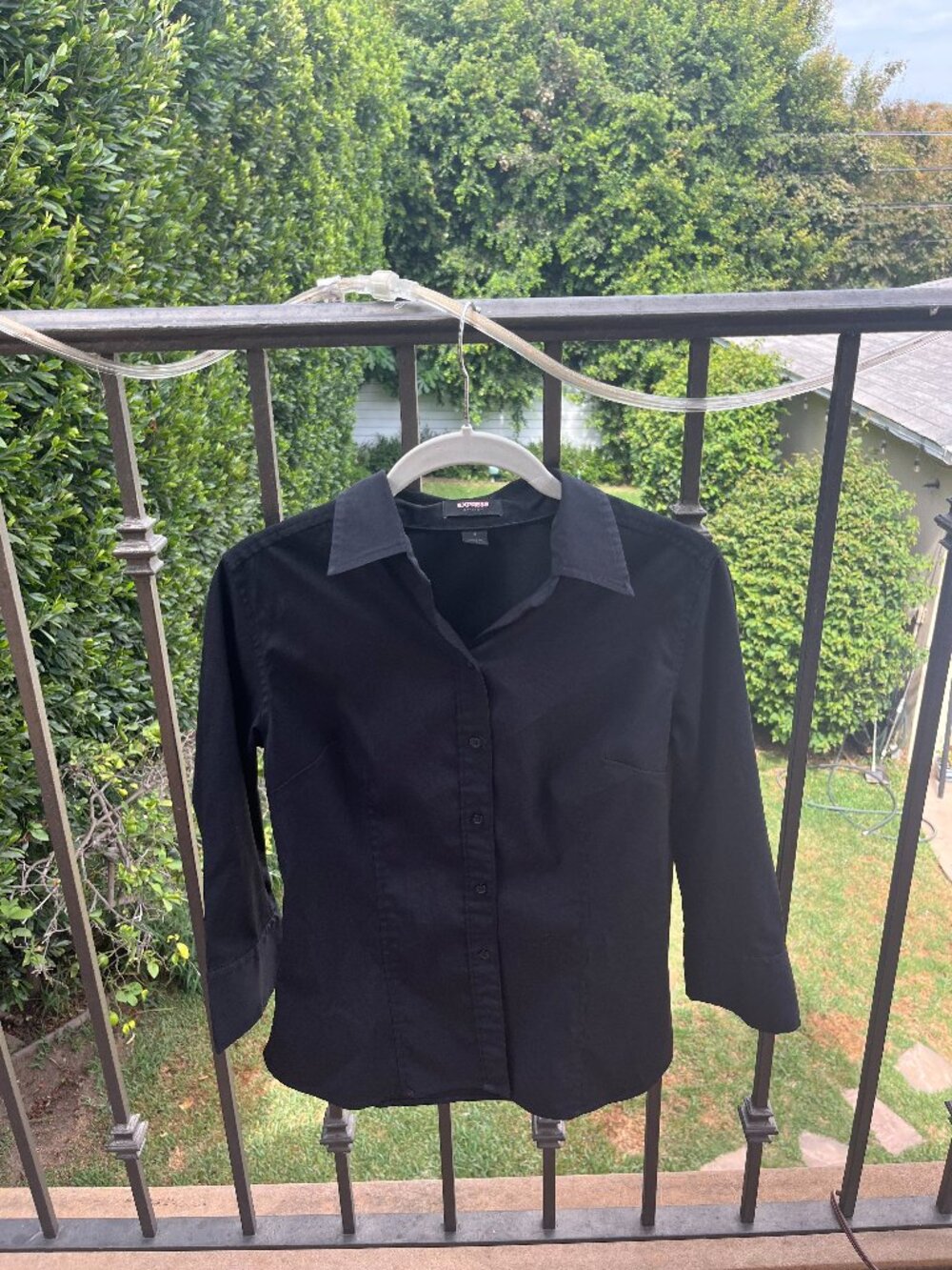 Black Button Down Shirt